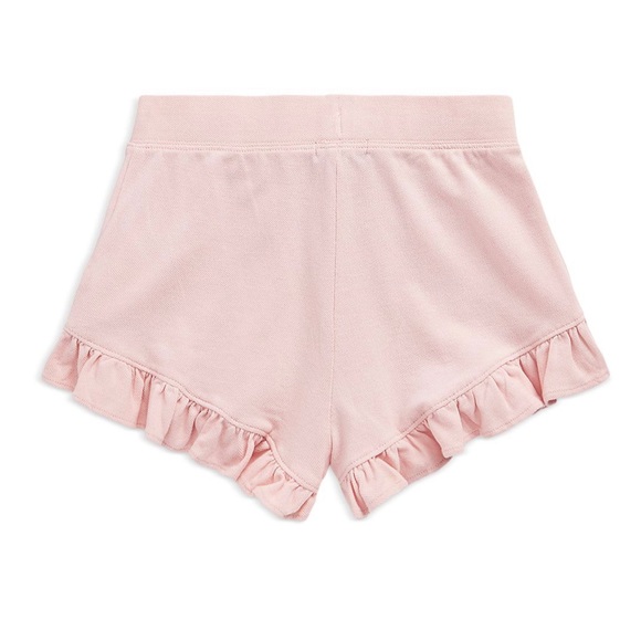 Ralph Lauren Girls' Ruffle Cotton Shorts* - Picture 2 of 2